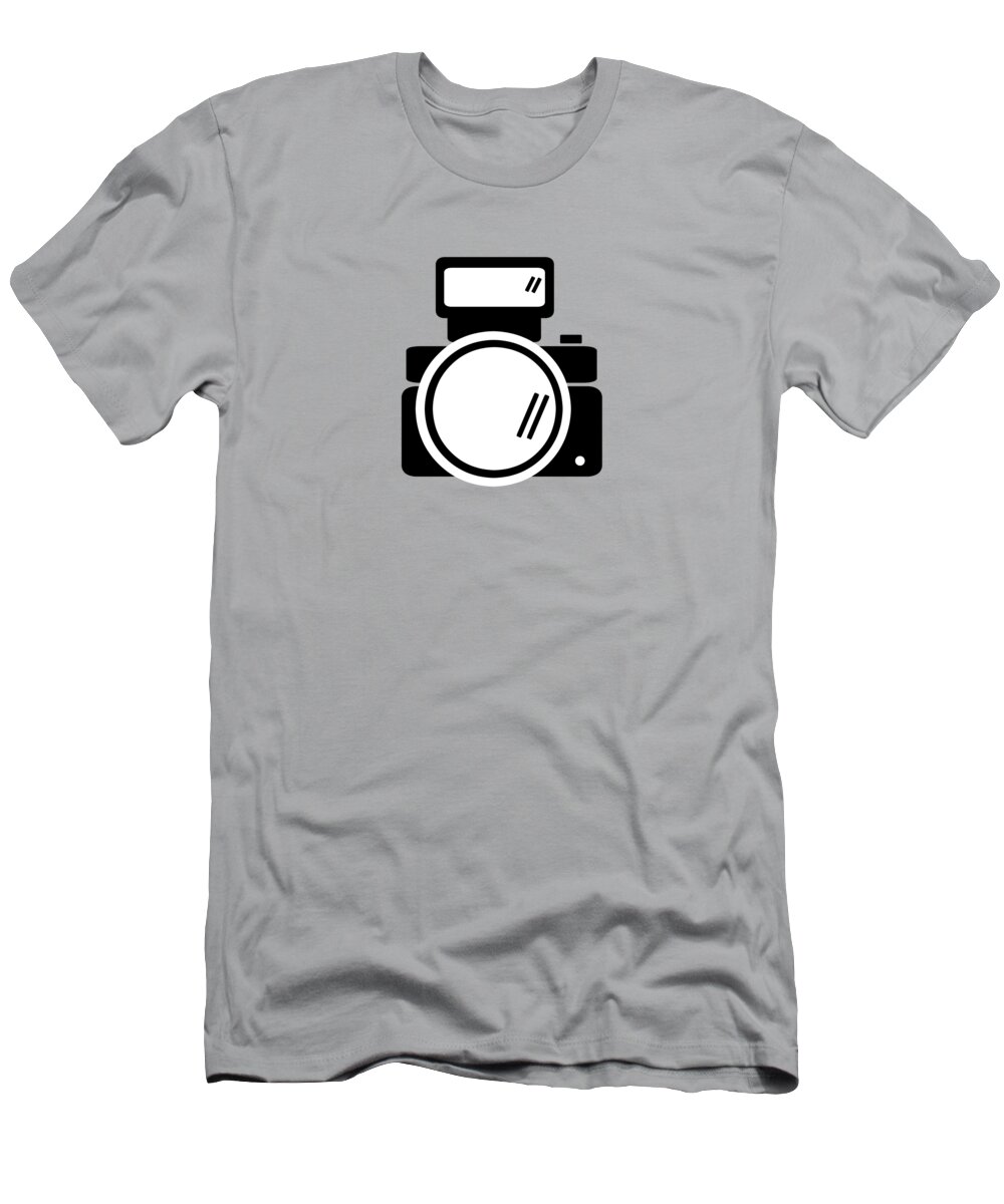 Camera T-Shirt featuring the photograph Camera 1 by Mariel Constantino