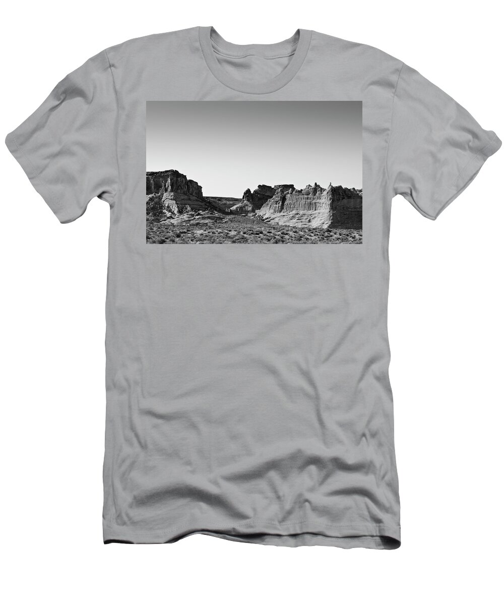 Black T-Shirt featuring the photograph Canyon Point Utah II by David Gordon