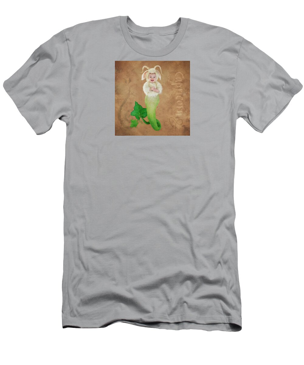 Zodiac T-Shirt featuring the photograph Capricorn by Anne Geddes