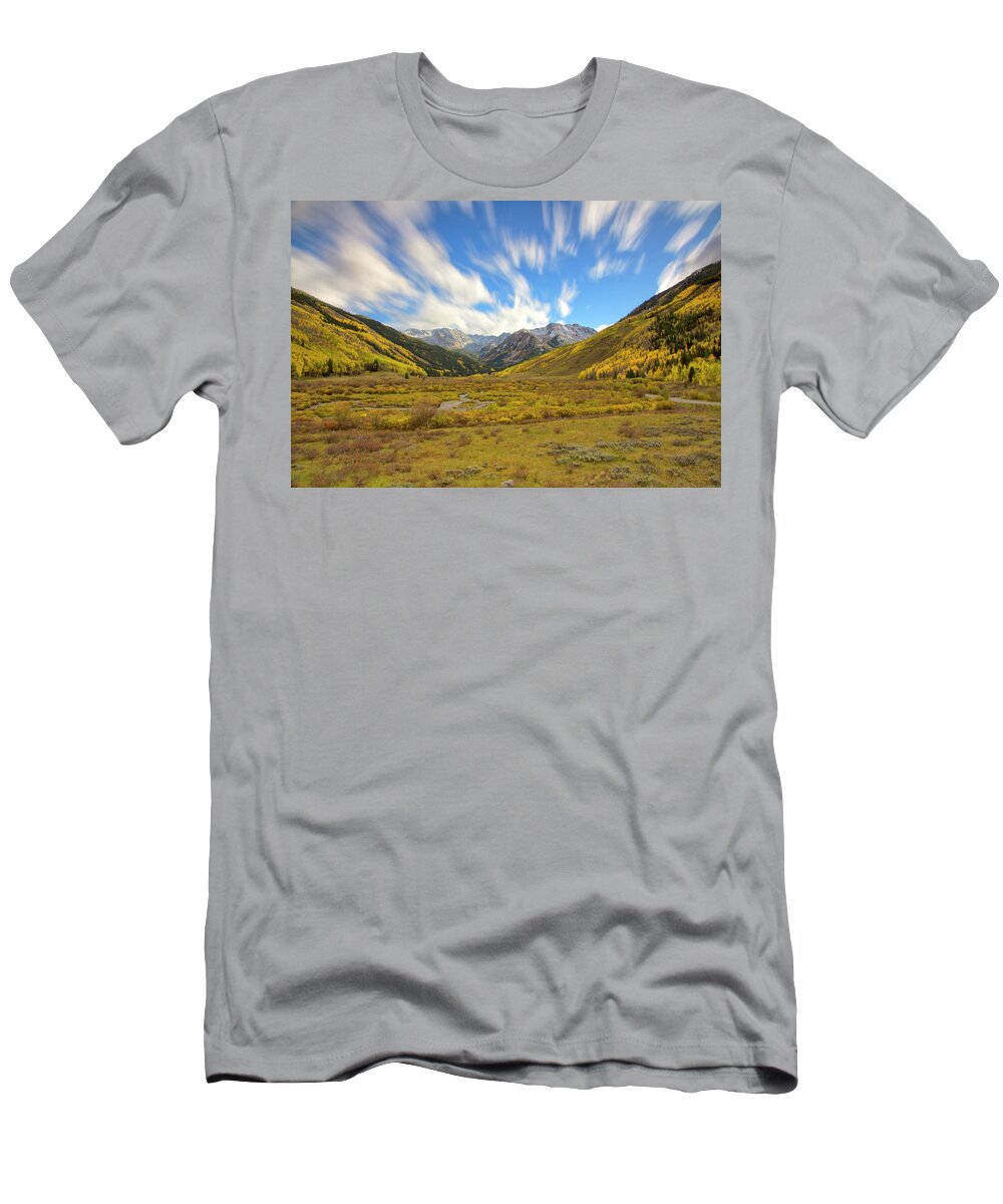 Castle Rock T-Shirt featuring the photograph Caslte Rock Vista by Nancy Dunivin