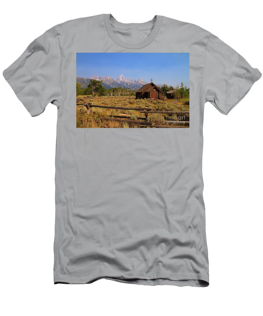 Chapel T-Shirt featuring the photograph Chapel of the Transfiguration by Teresa Zieba