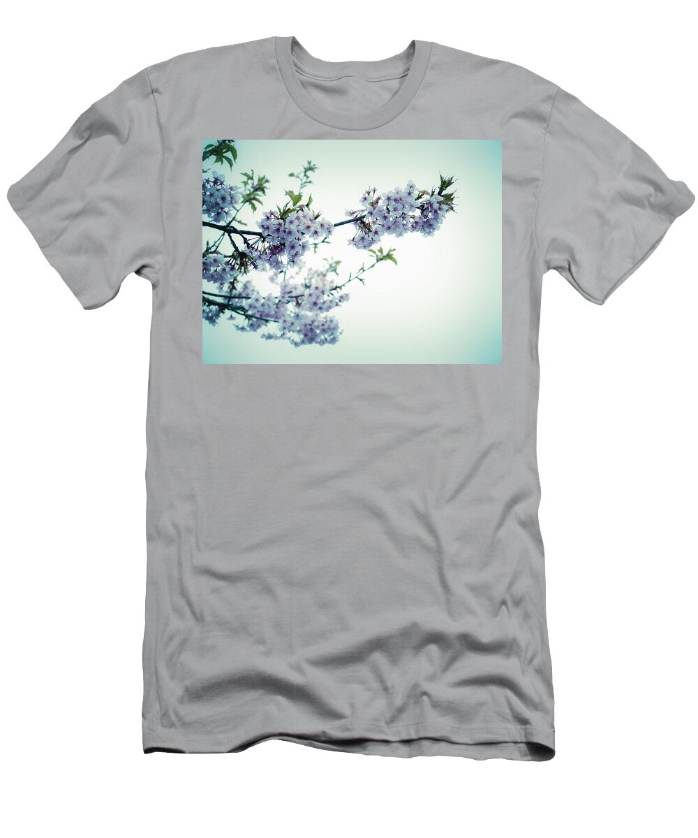 Cherry Blossoms T-Shirt featuring the photograph Cherry Blossoms by Yuka Kato