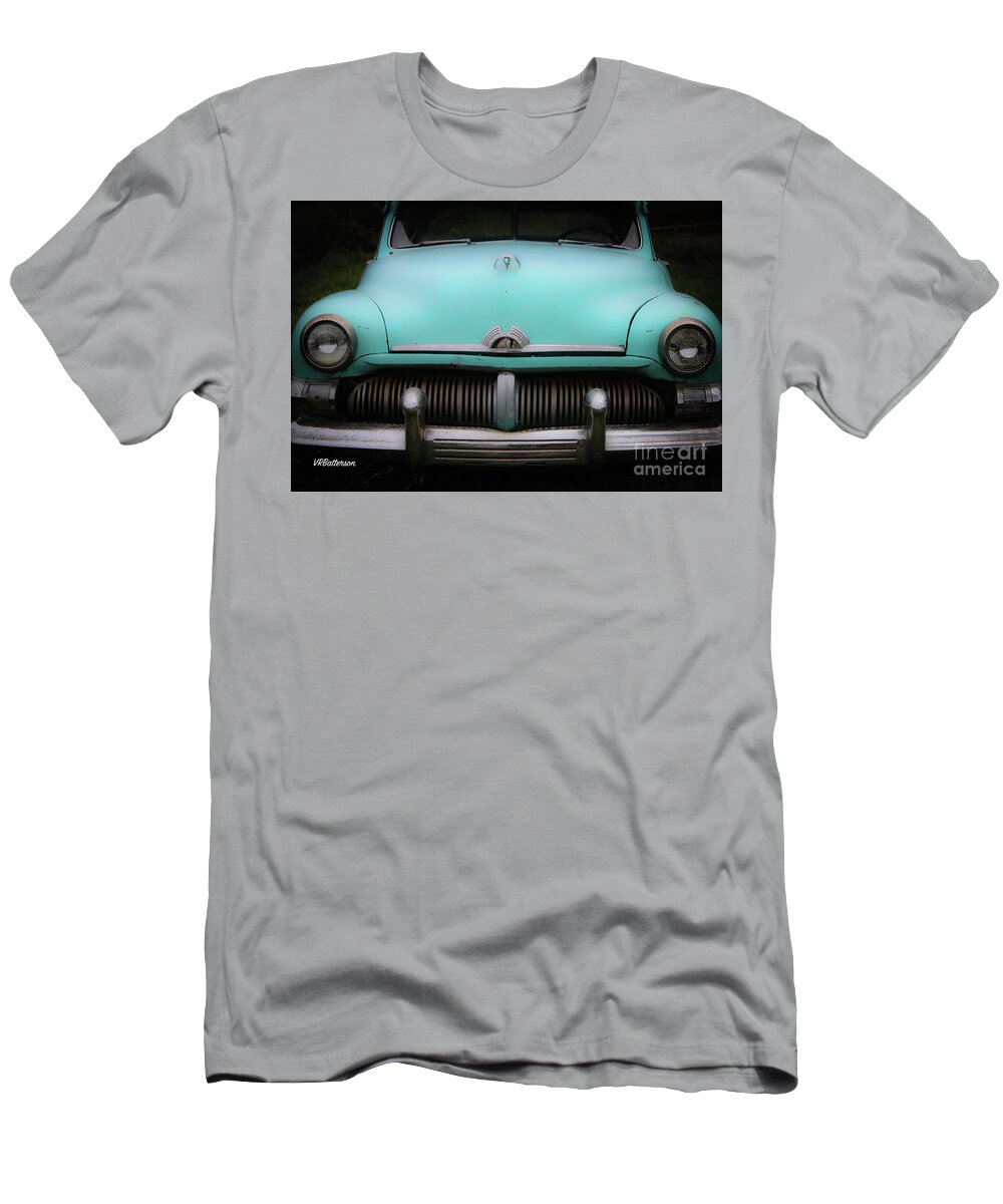 Mercury T-Shirt featuring the photograph Classic Mercury by Veronica Batterson