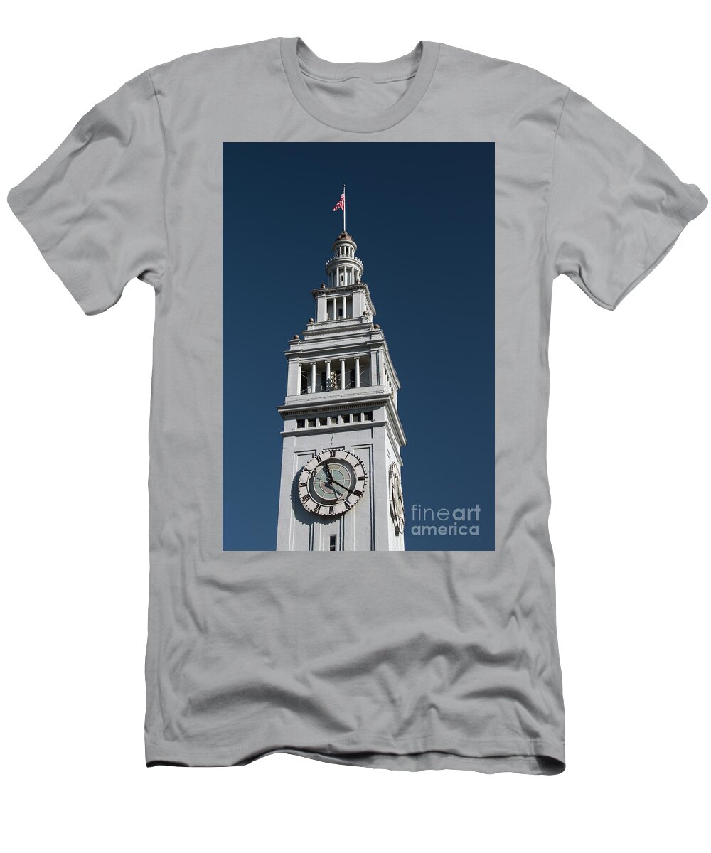 Built T-Shirt featuring the photograph Clock tower of the train station in San Francisco by Amanda Mohler
