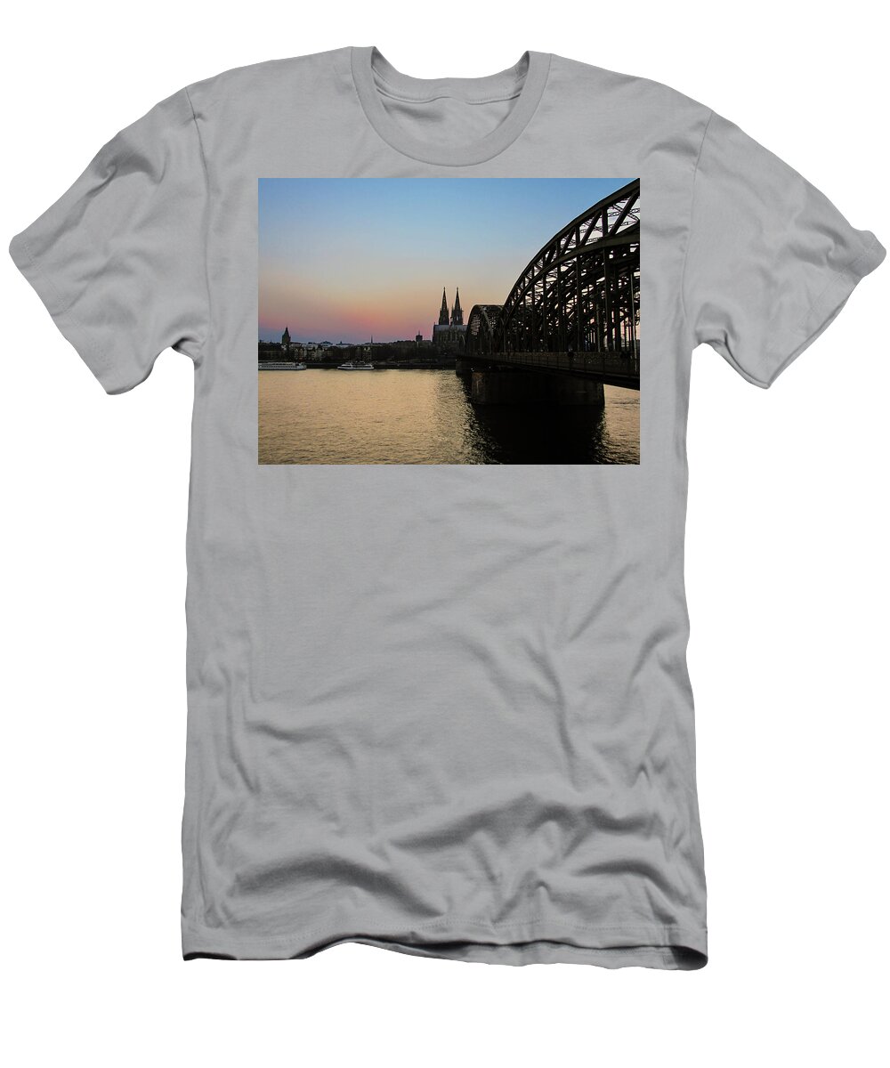 Cologne T-Shirt featuring the photograph Cologne - Germany by Cesar Vieira