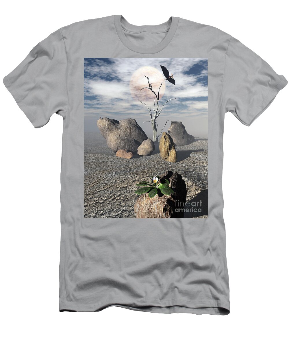 Ages T-Shirt featuring the digital art Coming Of Age by Richard Rizzo