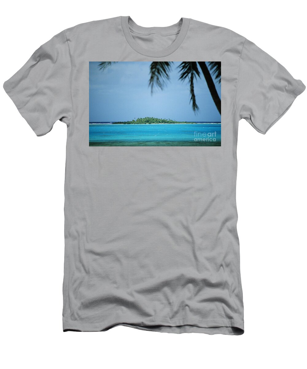 Allan Seiden T-Shirt featuring the photograph Cook Islands, Rarotonga by Allan Seiden - Printscapes