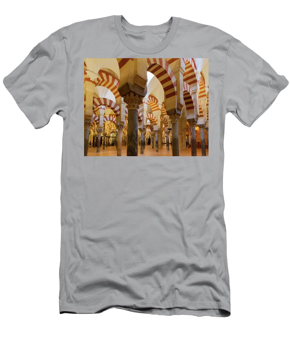 Cordoba T-Shirt featuring the photograph Cordoba Mezquita by Patricia Schaefer