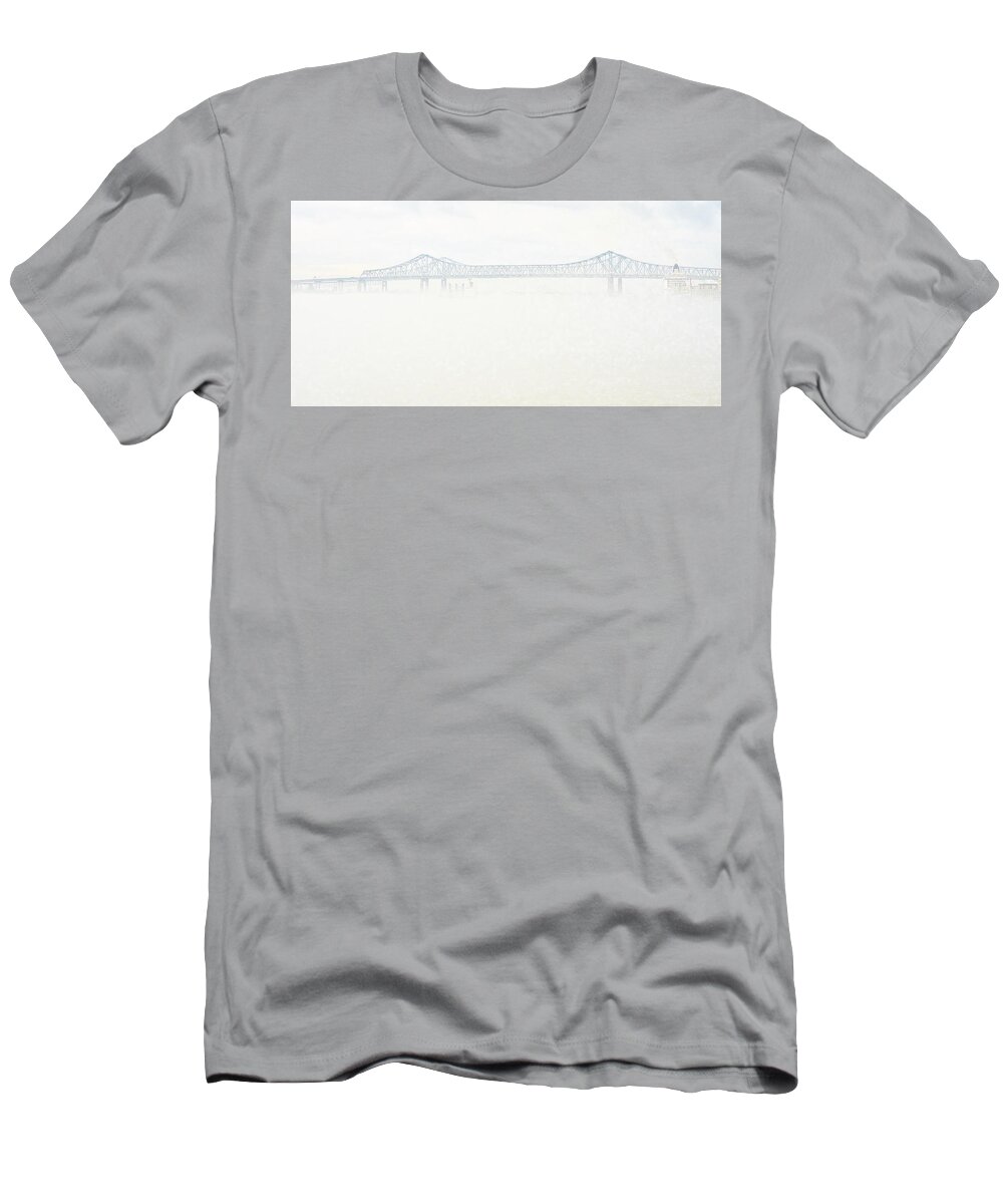 New Orleans T-Shirt featuring the photograph Crescent City Connection by David Kay