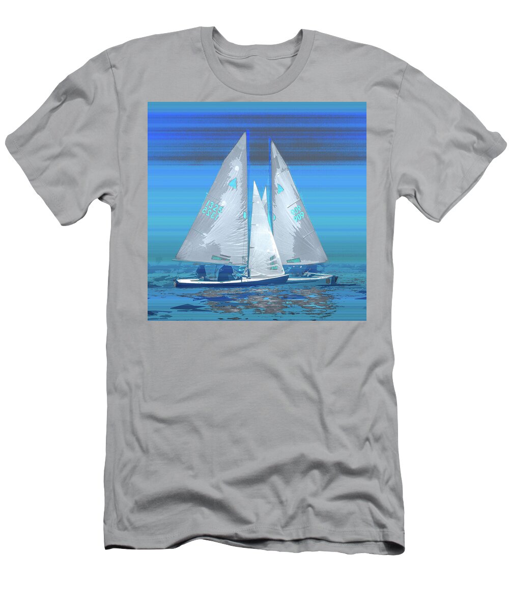  T-Shirt featuring the photograph Crossing by Michael Arend