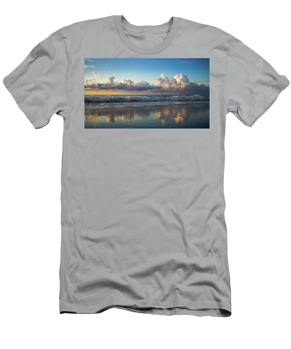 Florida T-Shirt featuring the photograph Crystal Wave Delray Beach Florida by Lawrence S Richardson Jr