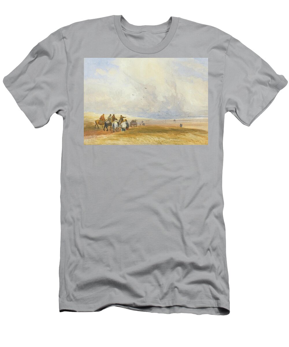David Cox T-Shirt featuring the painting Cumbria by MotionAge Designs