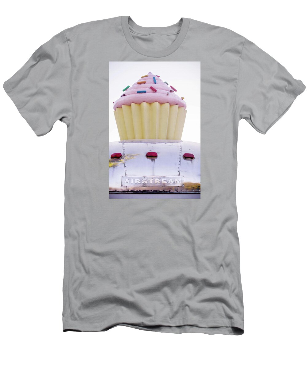 Barton Springs T-Shirt featuring the photograph Cupcake Food Trailer by Art Block Collections
