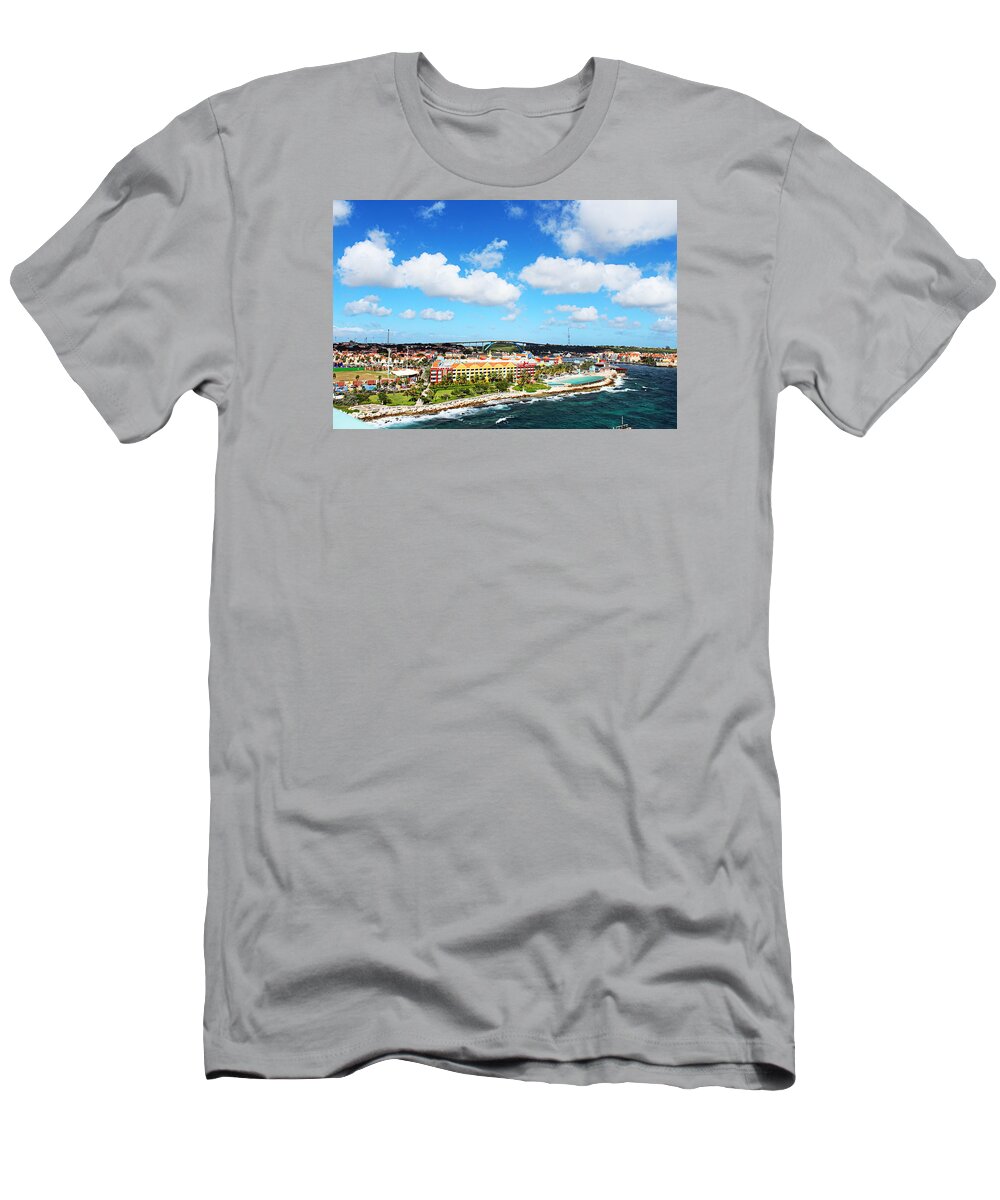 Sea T-Shirt featuring the photograph Curazao by Infinite Pixels