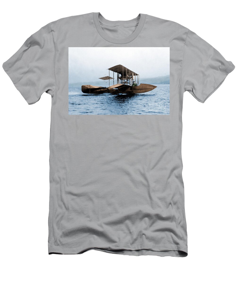 Science T-Shirt featuring the photograph Curtiss Flying Fish 1912 by Science Source