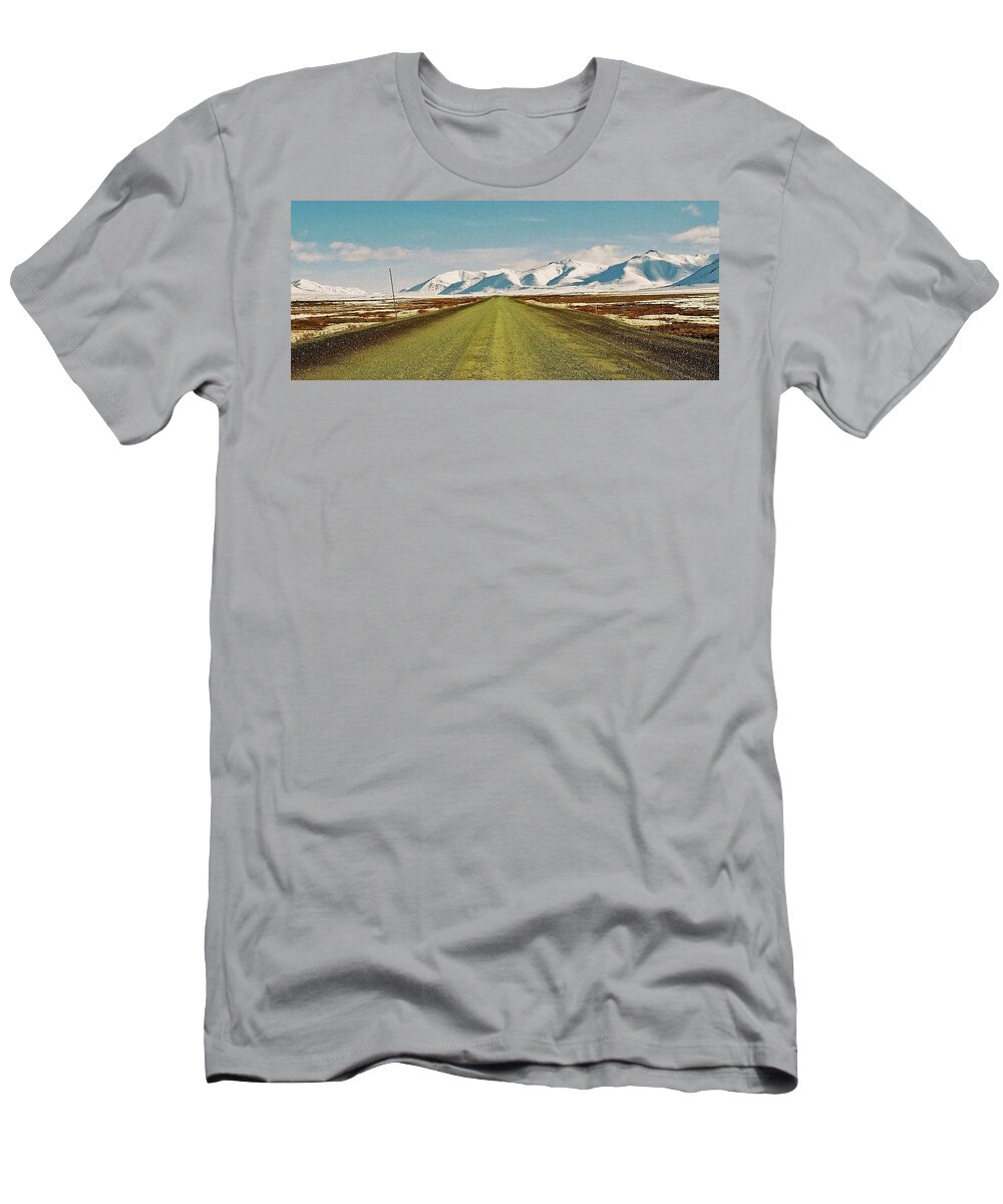 Highway Yukon T-Shirt by Juergen Weiss - Pixels