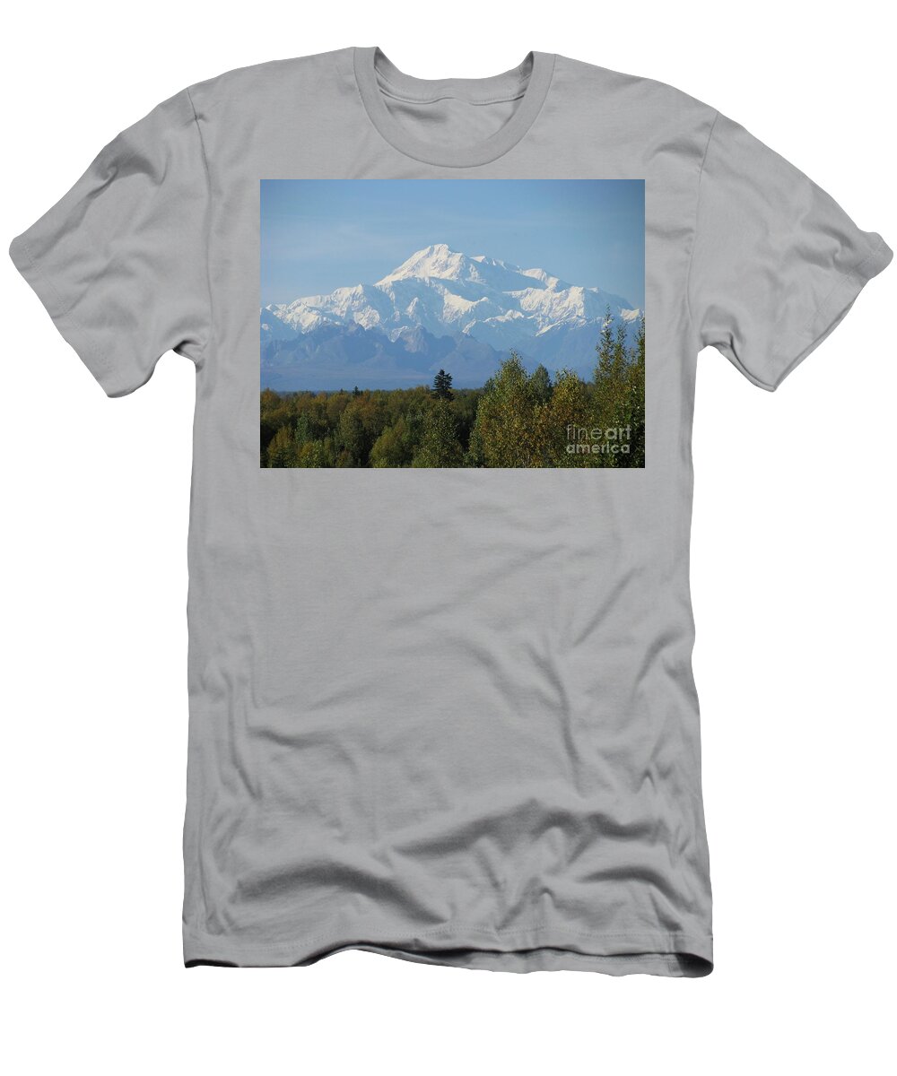 Denali T-Shirt featuring the photograph Denali by Anthony Trillo