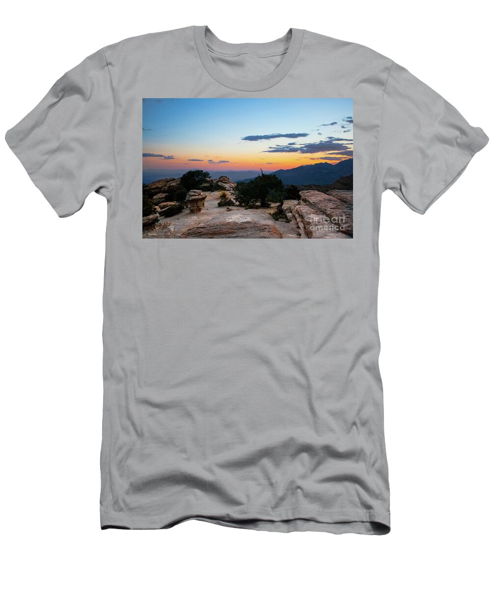 Desert T-Shirt featuring the photograph Desert Sunset #3 by Korrine Holt