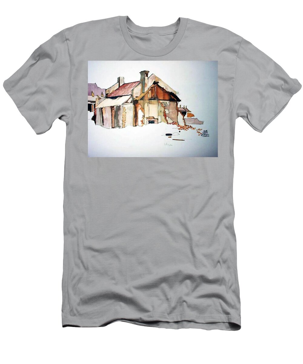  T-Shirt featuring the painting District 6 No 2 by Tim Johnson