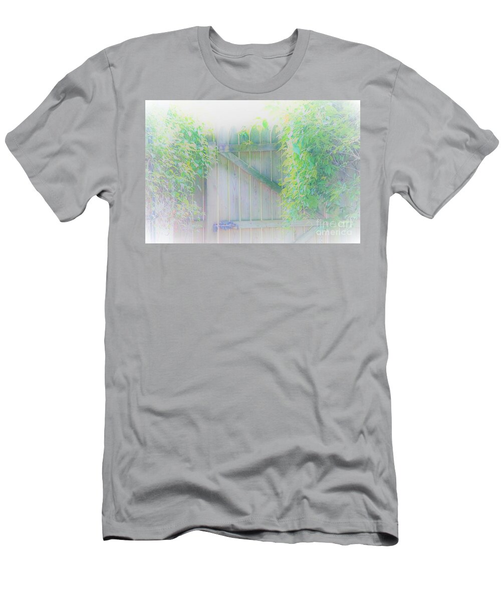 Garden T-Shirt featuring the photograph Do I want to Leave the Garden by Merle Grenz