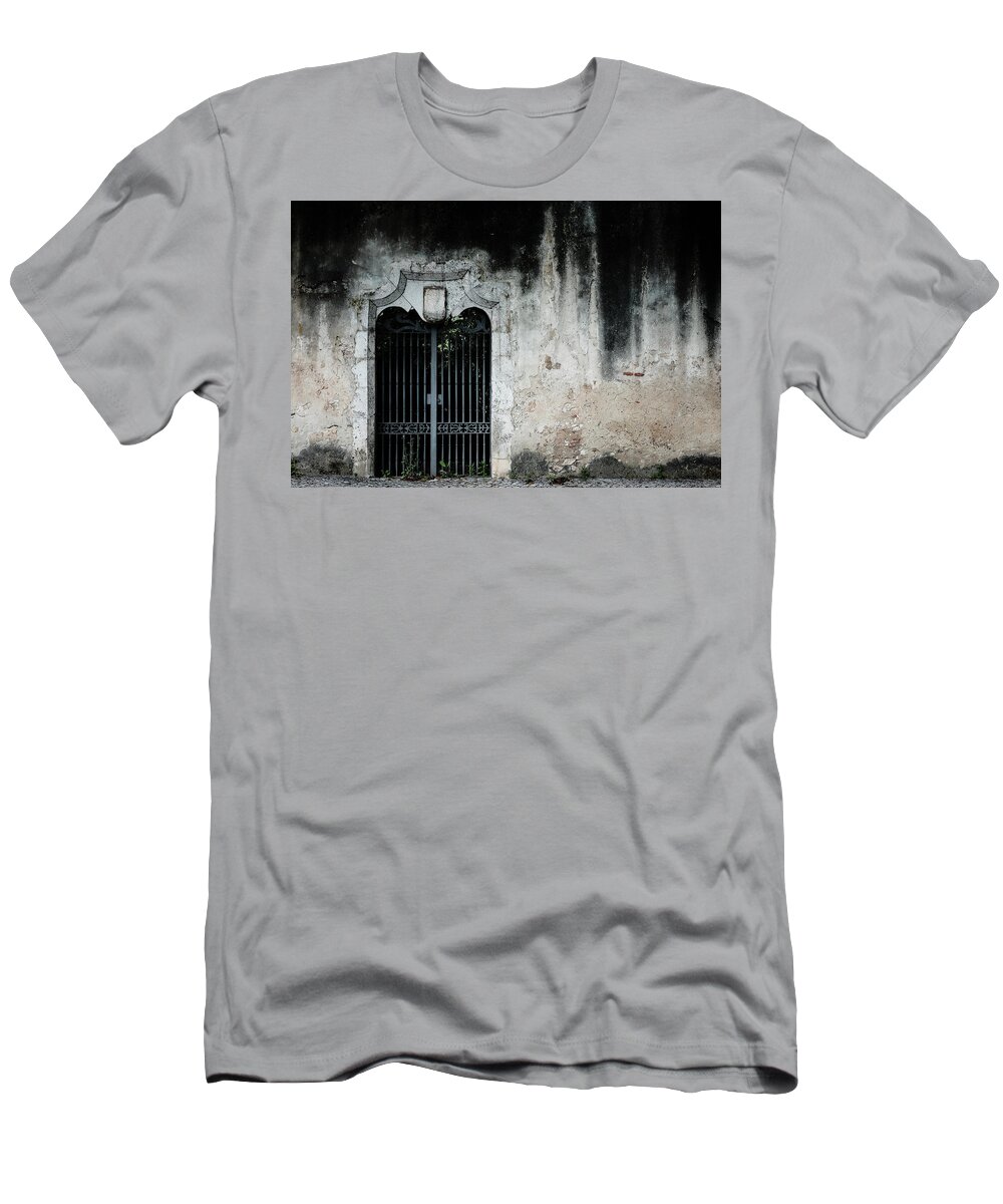 Abandoned T-Shirt featuring the photograph Do Not Enter by Marco Oliveira