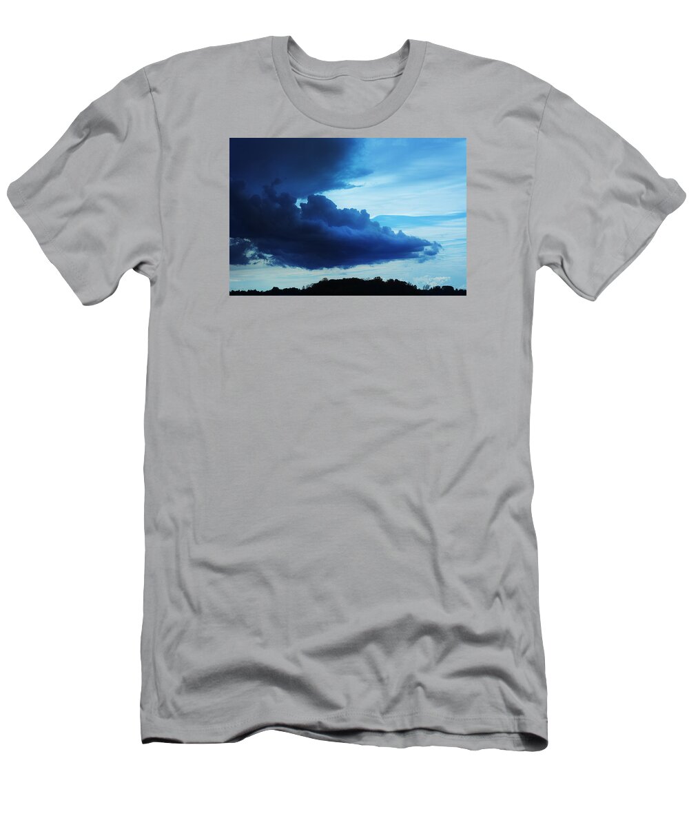 Dramatic T-Shirt featuring the photograph Dramatic Clouds by Steve Somerville