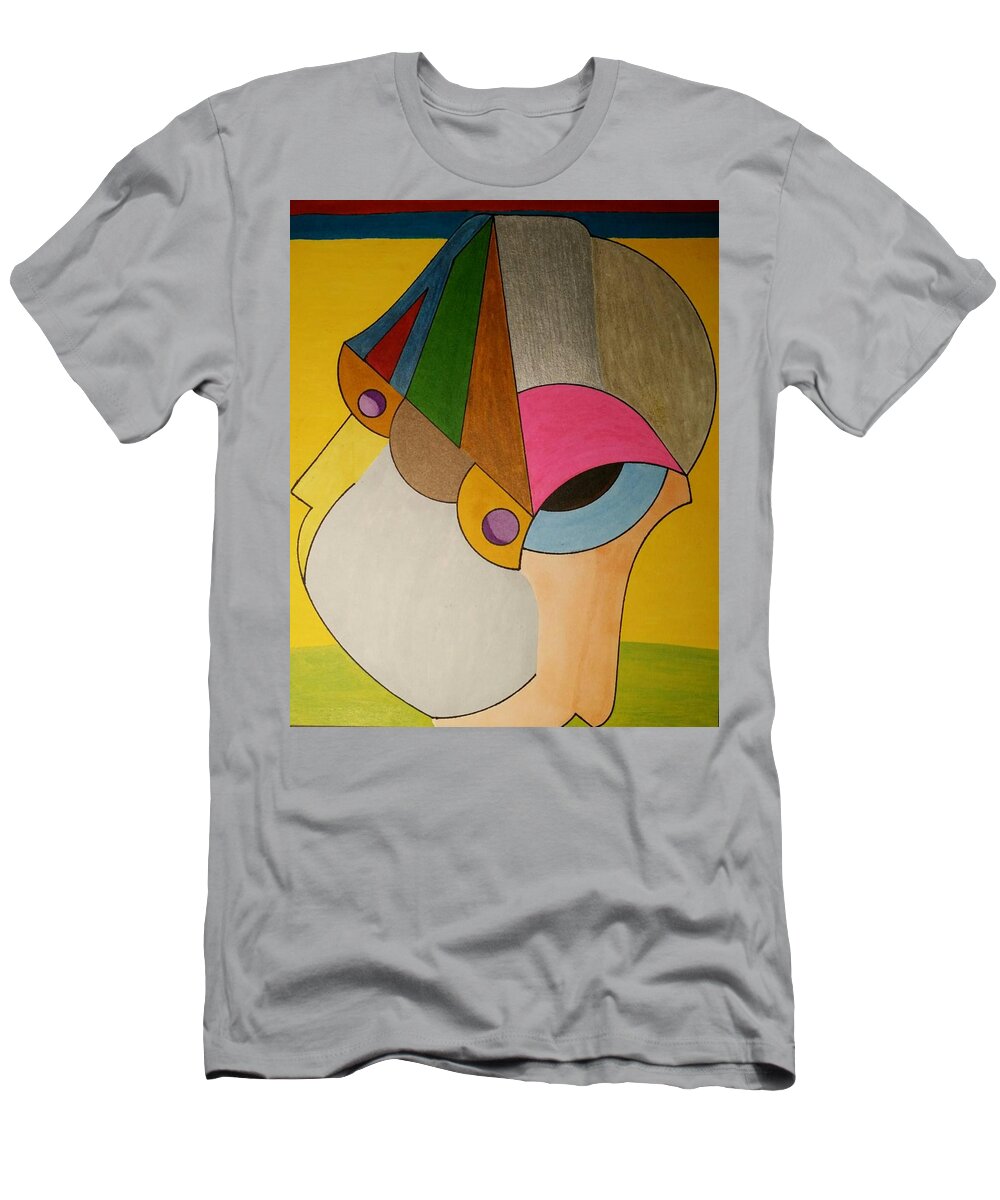 Geo - Organic Art T-Shirt featuring the painting Dream 335 by S S-ray