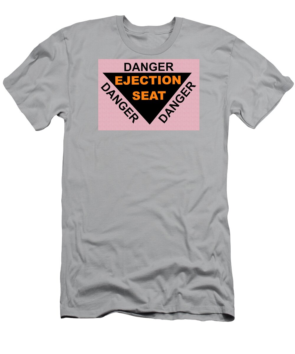 Aviation T-Shirt featuring the photograph Ejection Seat by Phil Cardamone