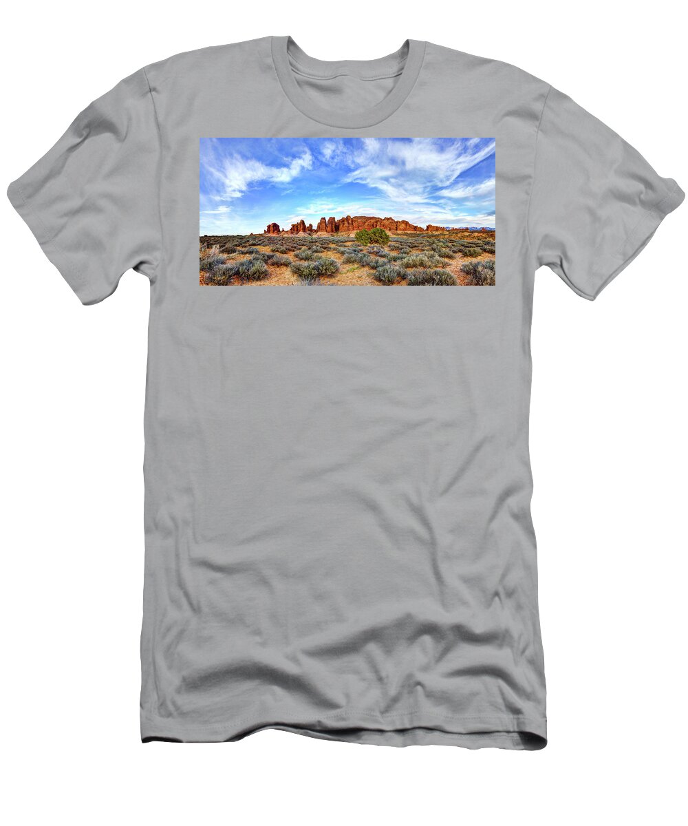 Elephant Butte T-Shirt featuring the photograph Elephant Butte by Chad Dutson