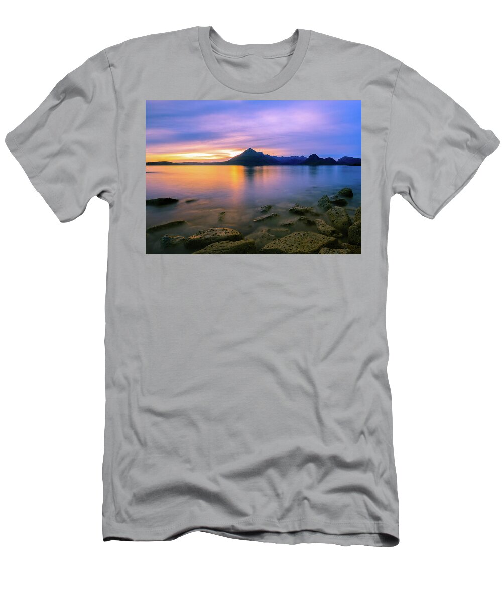 Elgol T-Shirt featuring the photograph Elgol by Rob Davies