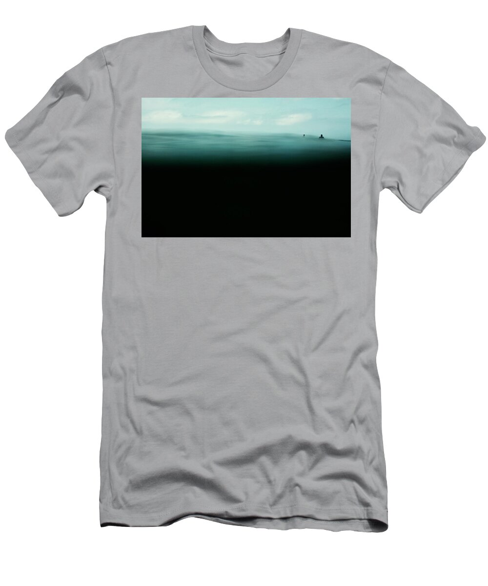 Surfing T-Shirt featuring the photograph Emerald by Nik West