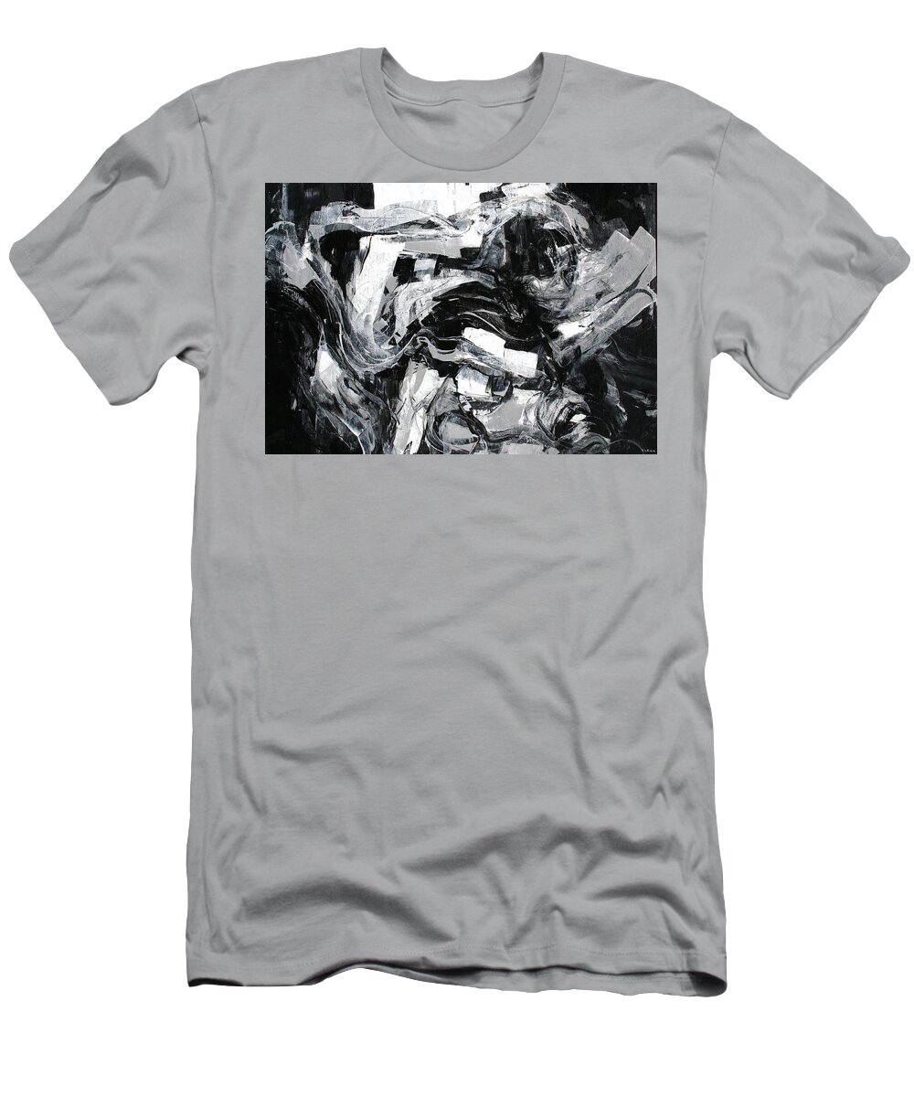 Eye T-Shirt featuring the painting Eye of the Oracle by Jeff Klena