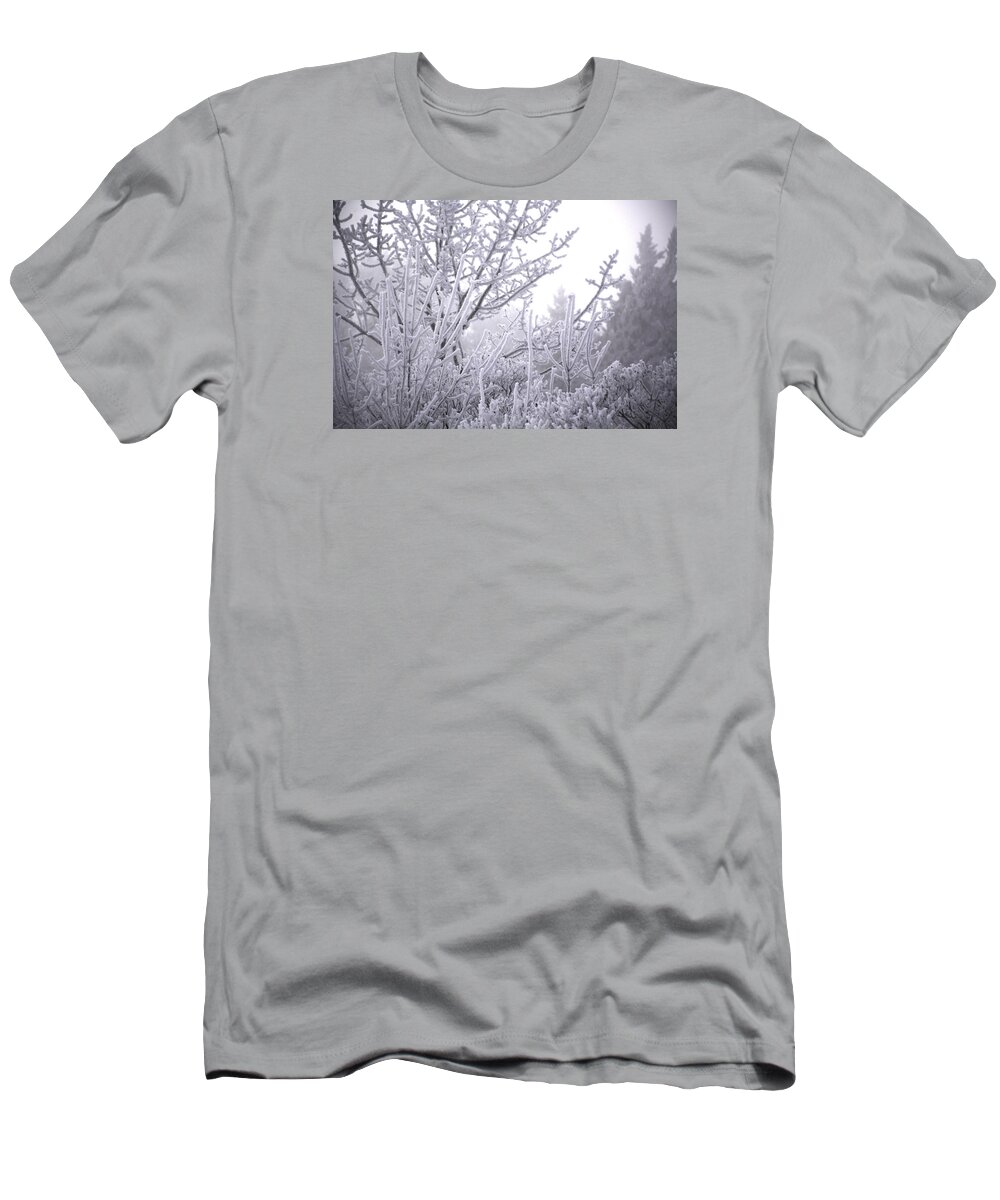 Frost T-Shirt featuring the photograph February by Ellery Russell