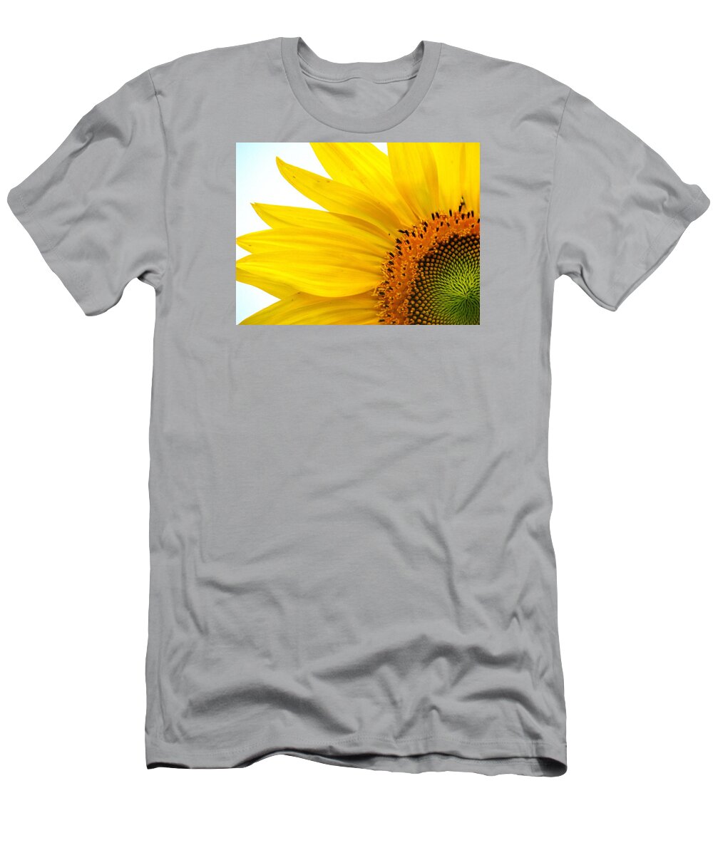 Sunflower T-Shirt featuring the photograph Feeling Sunny by Angela Davies