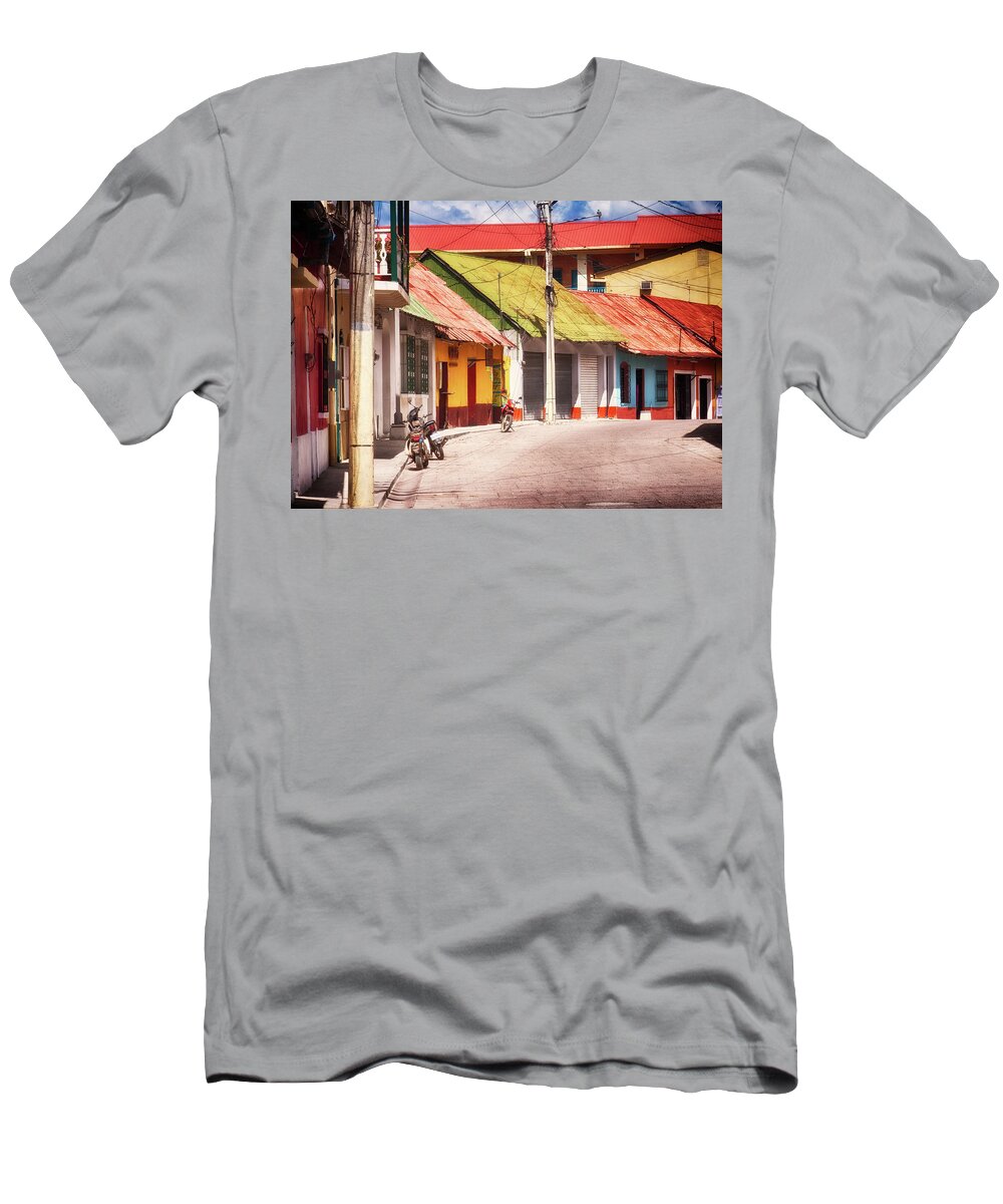 Flores Guatemala T-Shirt featuring the photograph Flores Guatemala by Tatiana Travelways