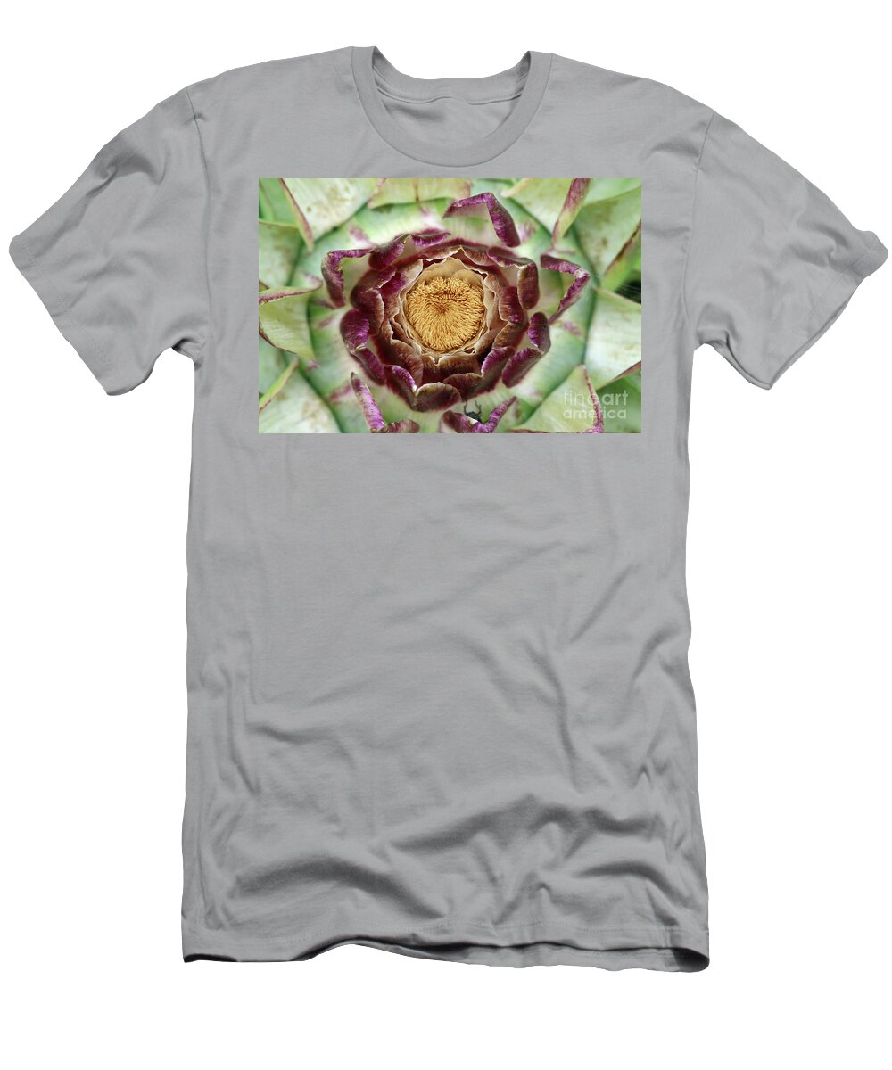 Bloom T-Shirt featuring the photograph Flowering houseleek by Michal Boubin