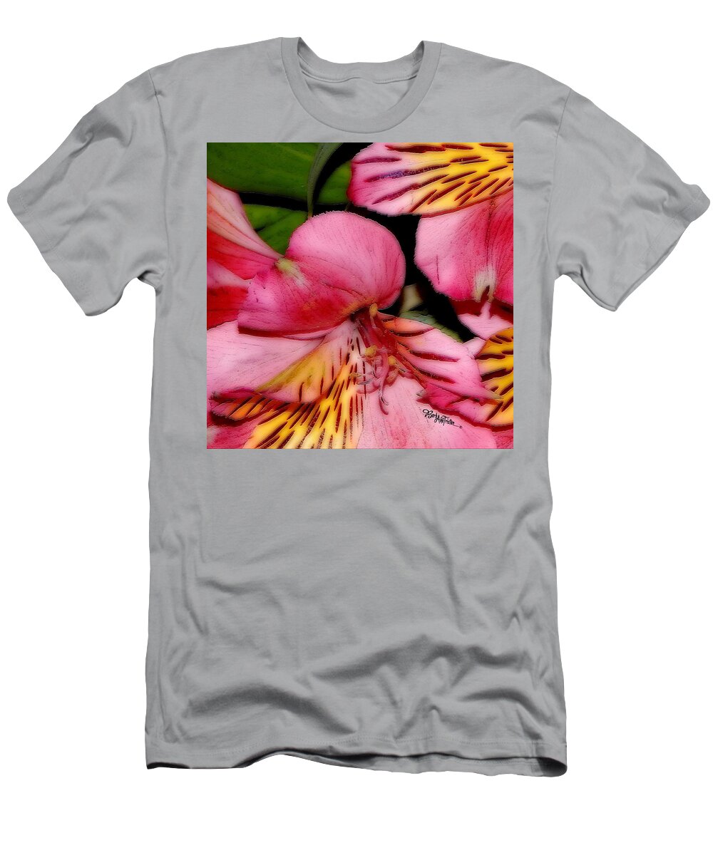 Barbara Tristan T-Shirt featuring the photograph Flowers # 8728_1 by Barbara Tristan