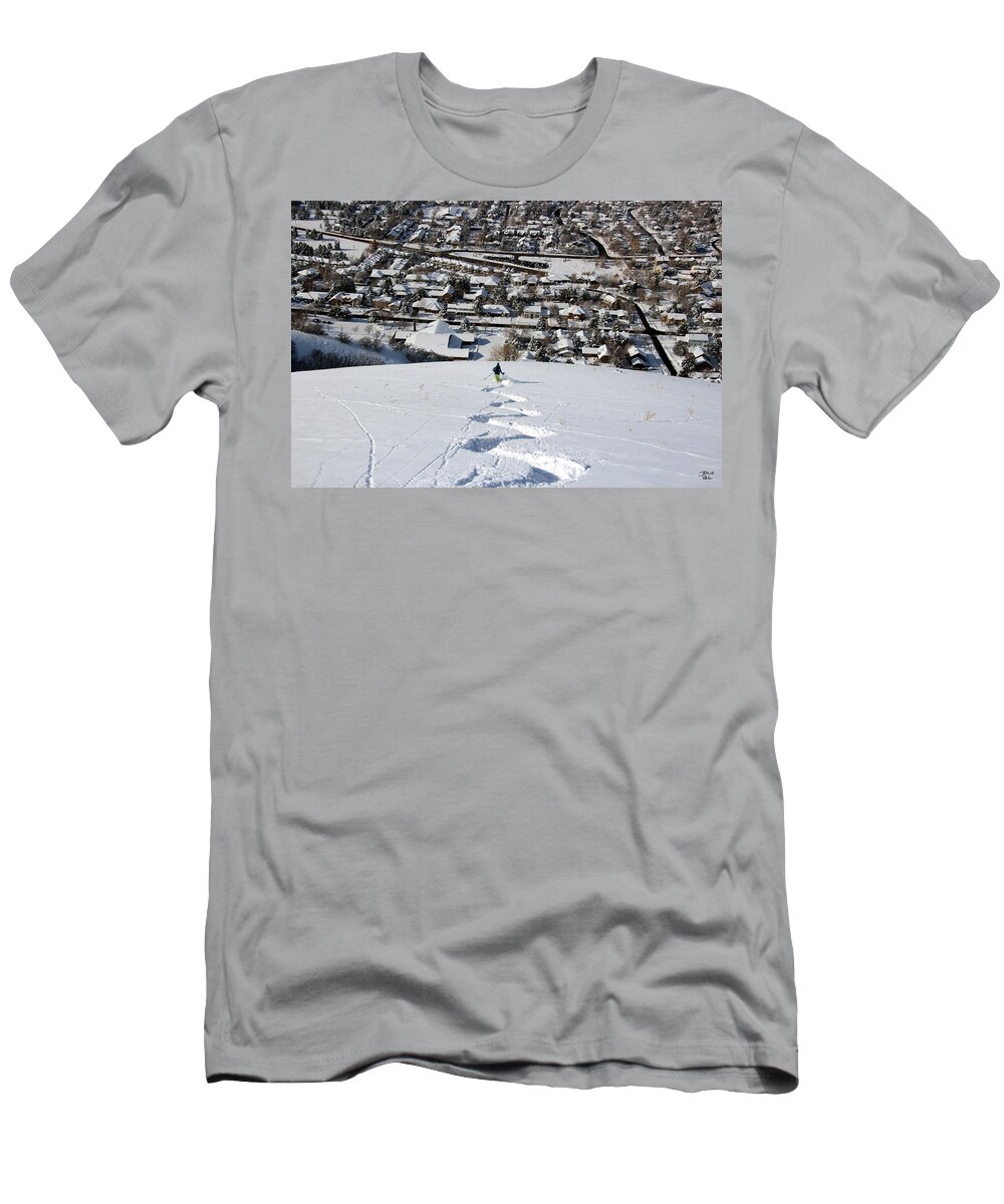 Utah T-Shirt featuring the photograph Foothill Fun - Cottonwood Heights, Utah by Brett Pelletier