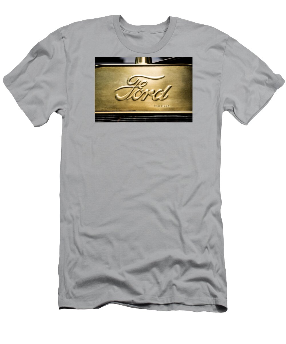 Model T T-Shirt featuring the photograph Ford by Don Johnson