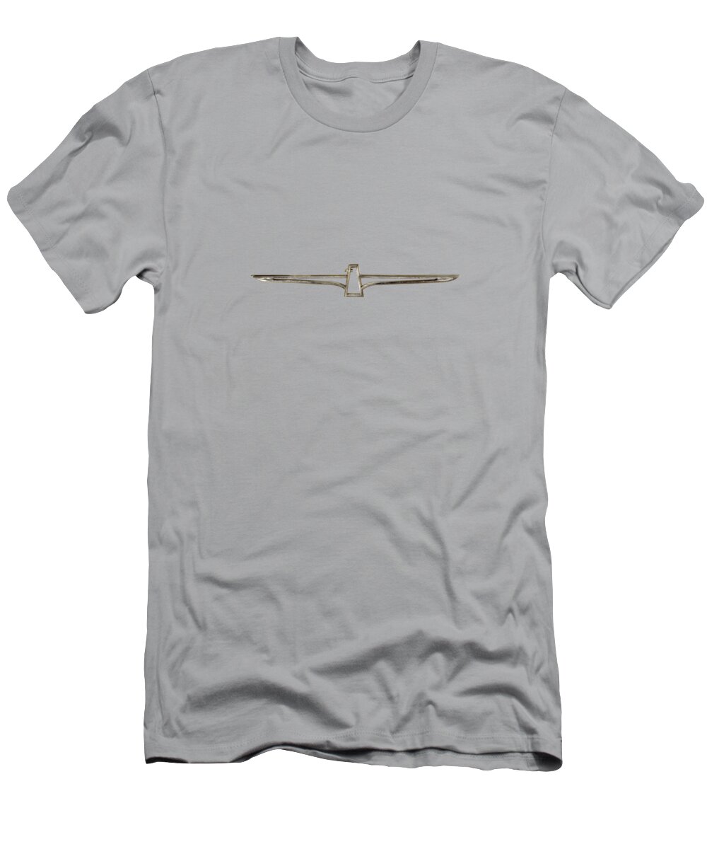 Automotive T-Shirt featuring the photograph Ford Thunderbird Emblem by YoPedro