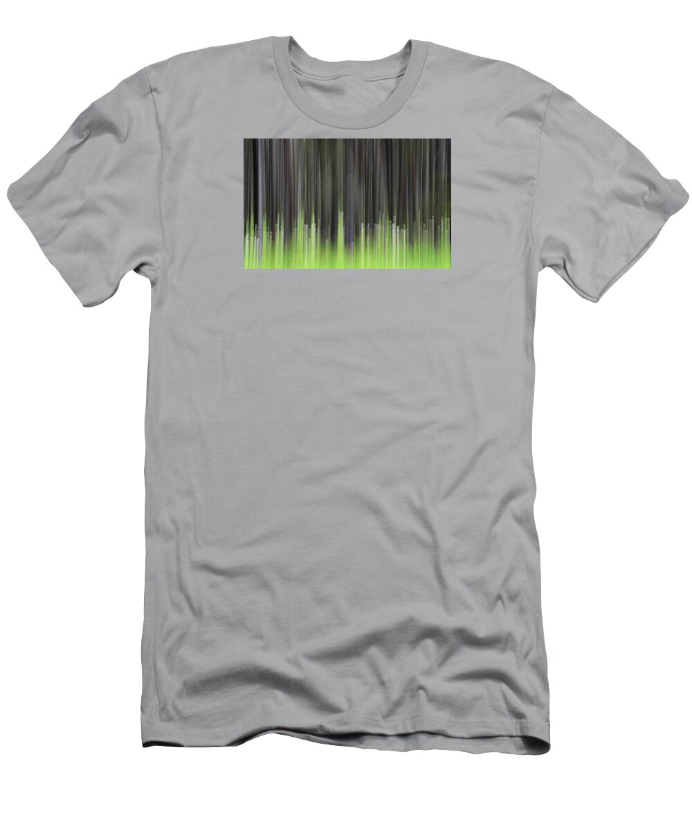 Forest T-Shirt featuring the photograph Forest Illusions- Lodgepole and Bear Grass by Whispering Peaks Photography