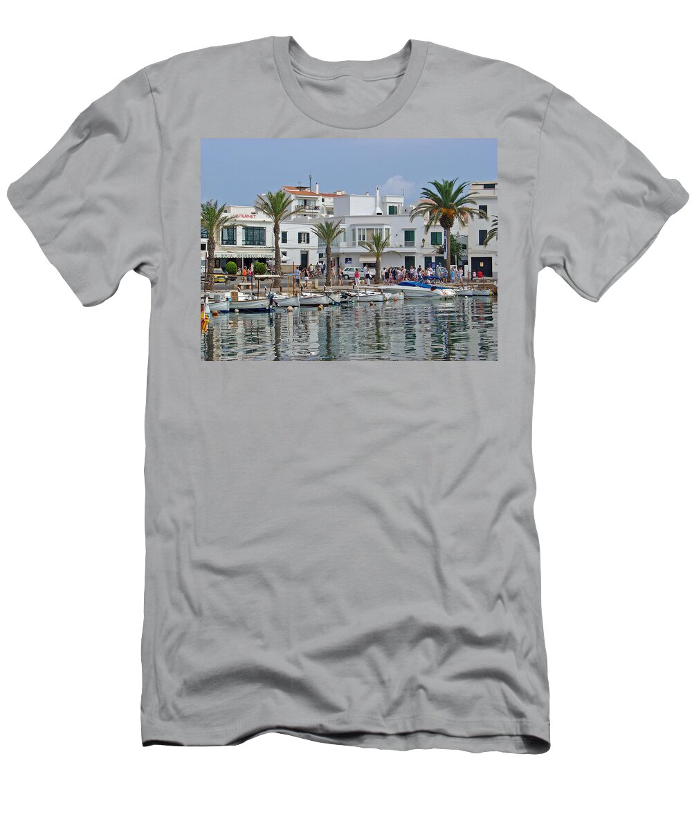 Europe T-Shirt featuring the photograph Fornells, Menorca by Rod Johnson
