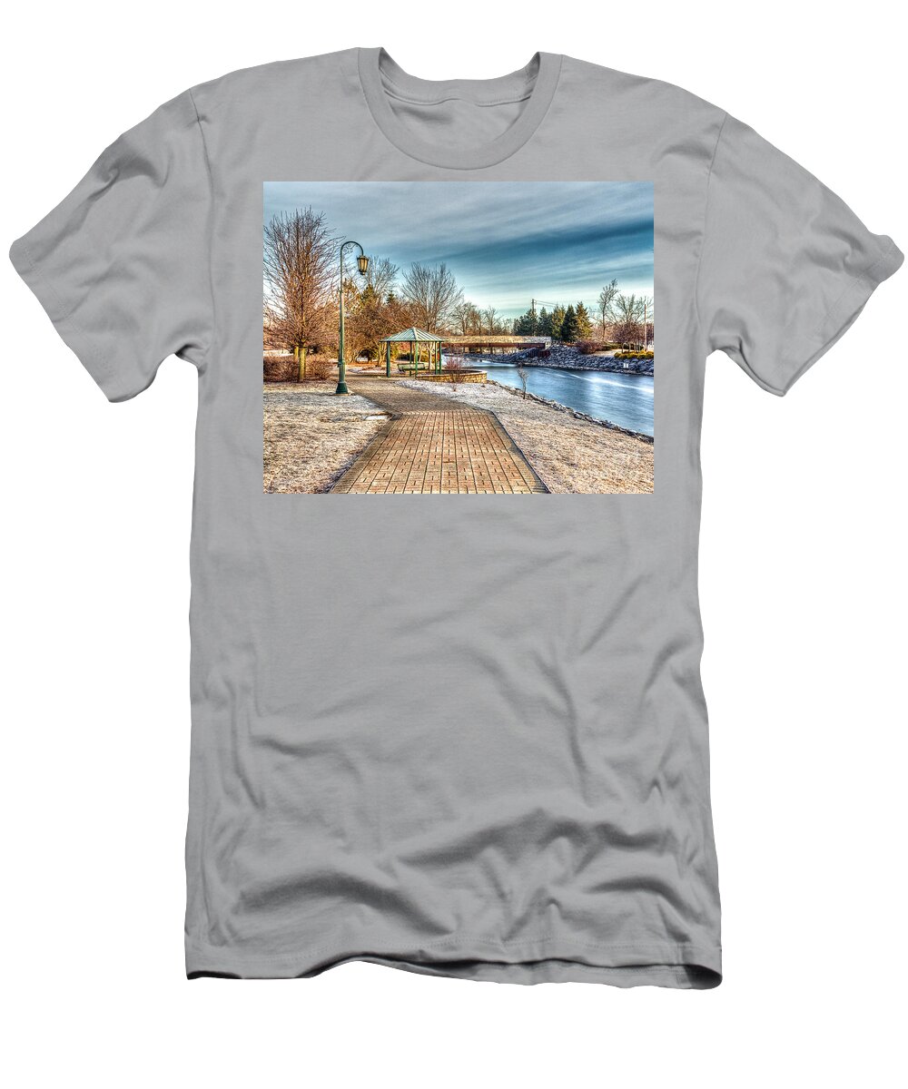 Frost T-Shirt featuring the photograph Frosty Morning by Rod Best