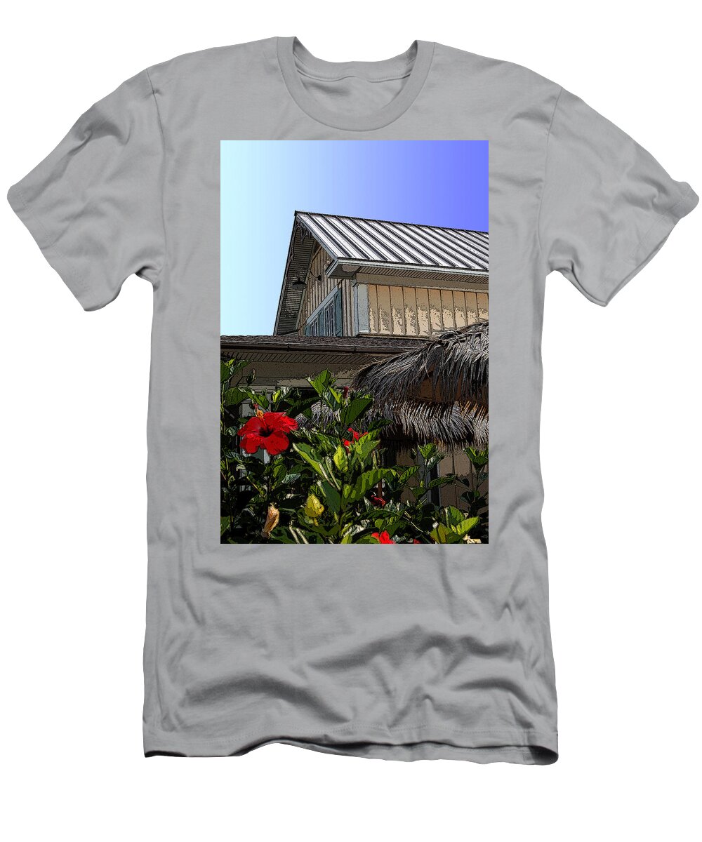 Architecture T-Shirt featuring the photograph Garden by James Rentz