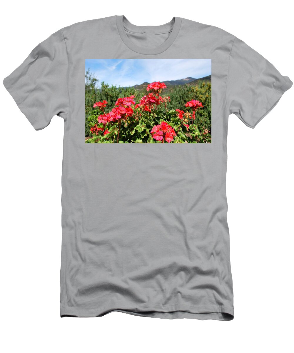 Tree T-Shirt featuring the photograph Garden View Mountain Landscape by Matt Quest