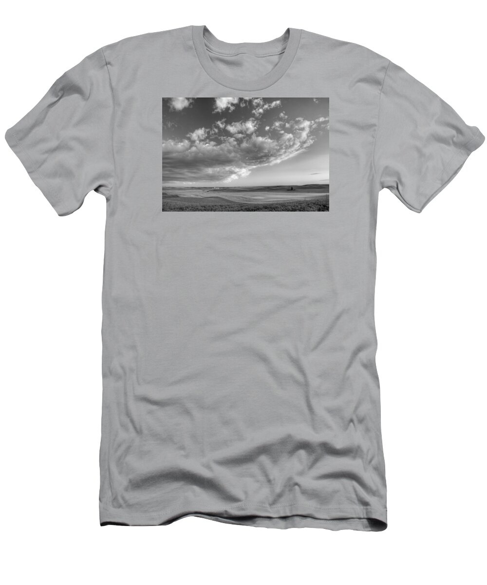 Outdoors T-Shirt featuring the photograph Genesee Country B and W by Doug Davidson