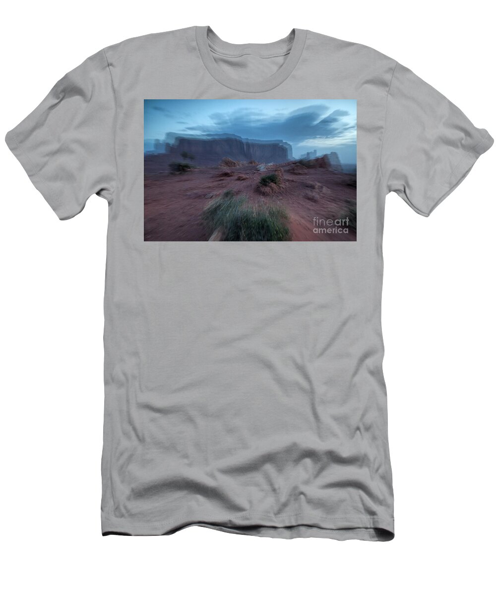 Monument Valley Landscape T-Shirt featuring the photograph Ghost Riders by Jim Garrison