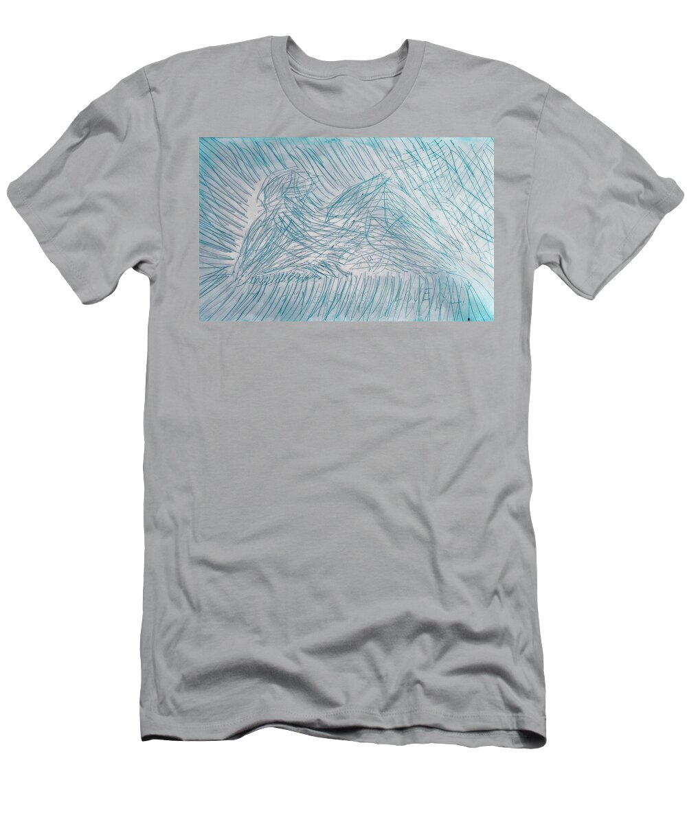 Etching T-Shirt featuring the photograph Girl in the Afternoon by Jeff Cooper