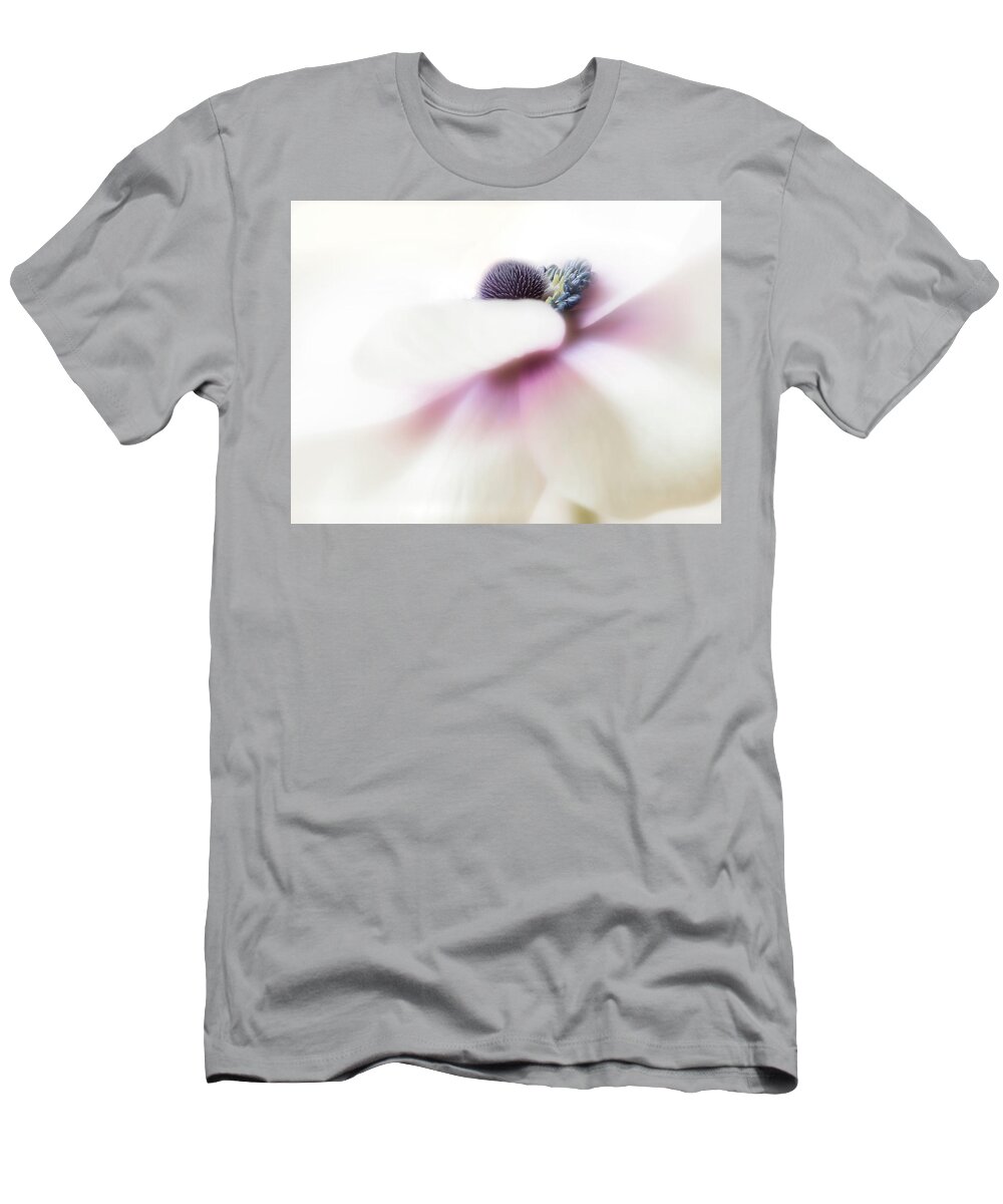 Flower T-Shirt featuring the photograph Glimpse of perfection. by Usha Peddamatham