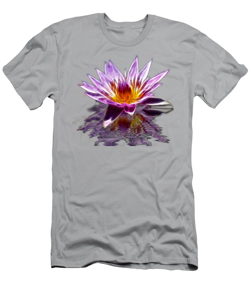 Lilly T-Shirt featuring the photograph Glowing Lilly Flower by Shane Bechler